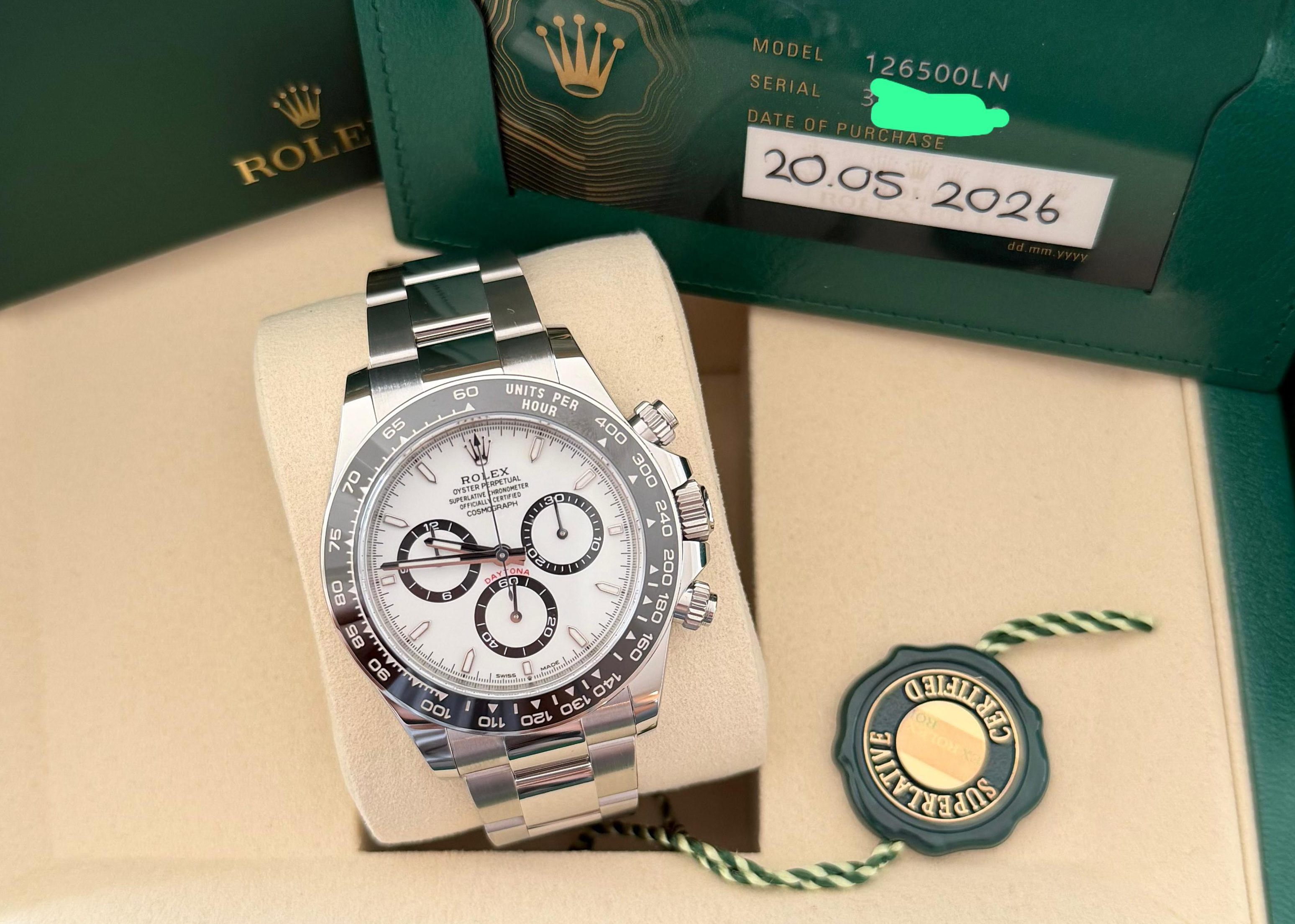 Rolex Daytona Panda